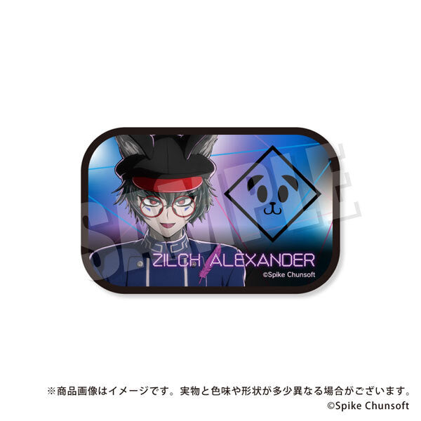 超探偵事件簿レインコード スクエアカンバッジ ジルチ アレクサンダー