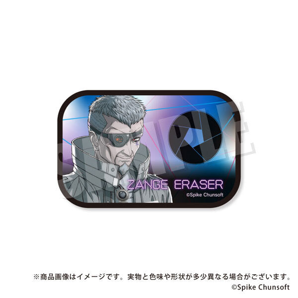 超探偵事件簿レインコード スクエアカンバッジ ザンゲ イレイザー