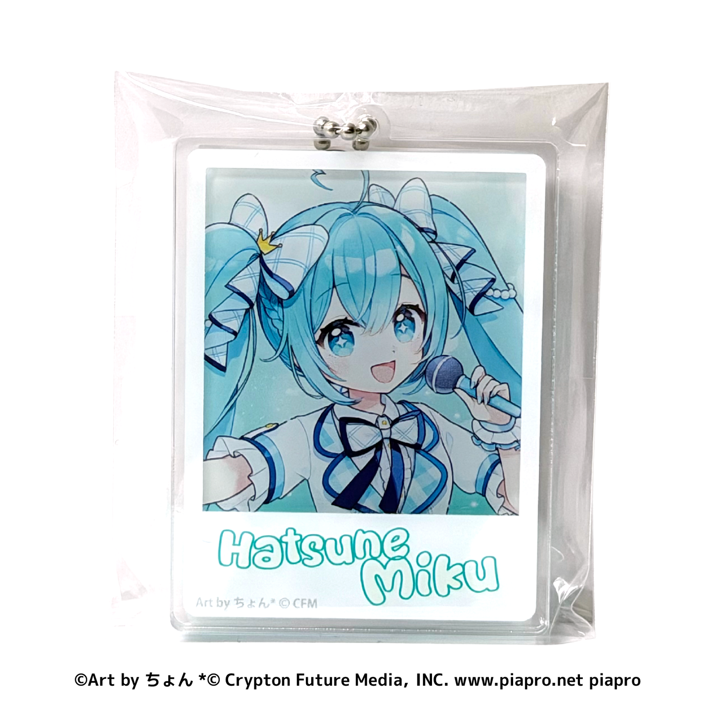 平成アイドル二層アクリルキーホルダー 初音ミク