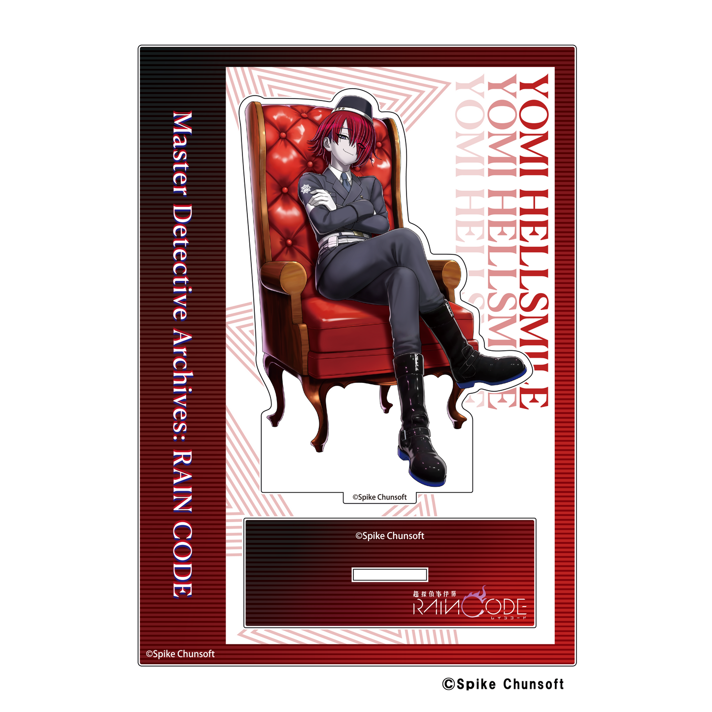 超探偵事件簿レインコード アクリルスタンド ヨミー ヘルスマイル