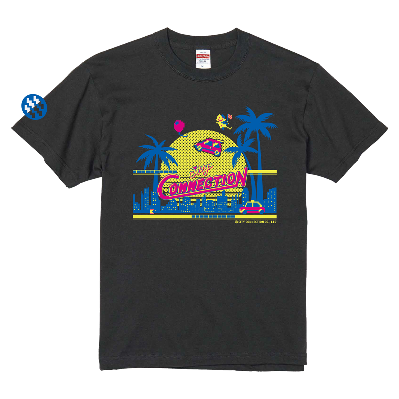 シティコネクションTシャツ スミクロ L