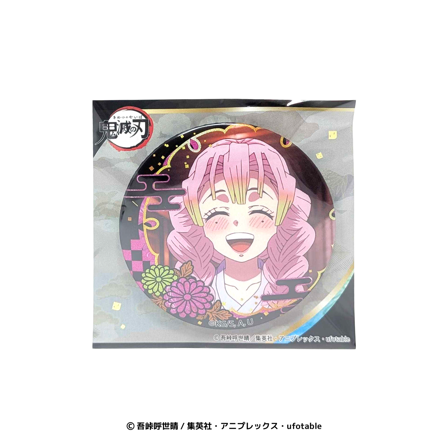 螺鈿風シリーズ 缶バッジ vol.2 甘露寺蜜璃