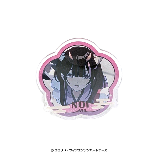 超かぐや姫！ アクリルバッジ デザイン15(駒沢乃依)