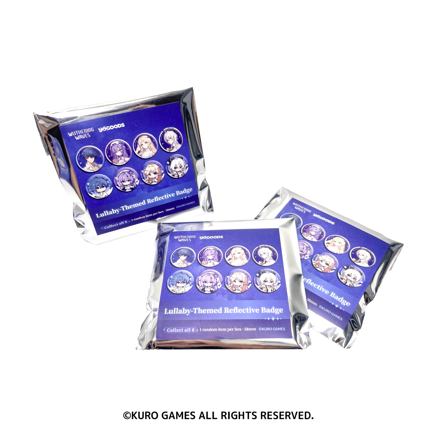鳴潮 Wuthering Waves Yogoods×鳴潮「眠りの歌」シリーズ 缶バッジ（全8種）