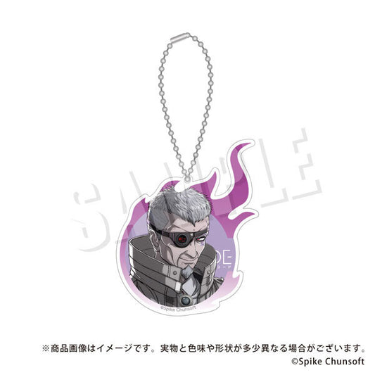 超探偵事件簿レインコード　アクリルキーホルダー　ザンゲ　イレイザー