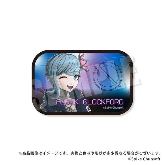 超探偵事件簿レインコード　スクエアカンバッジ　フブキ　クロックフォード
