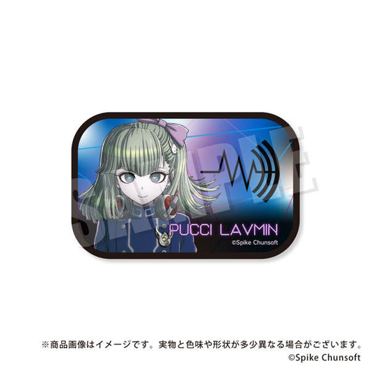 超探偵事件簿レインコード　スクエアカンバッジ　プッチー　ラウ゛ミン