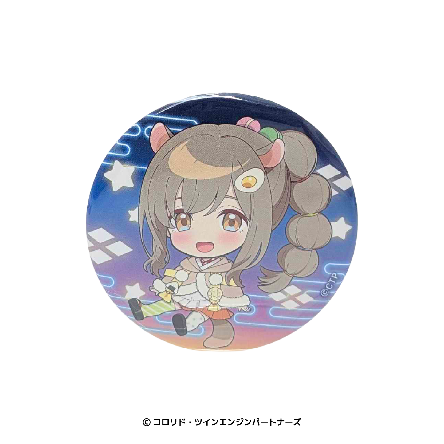 超かぐや姫！ ぺたん娘缶バッジ 諌山真実