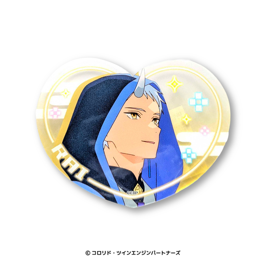 超かぐや姫！　ダイカットクリアプレート　駒沢雷