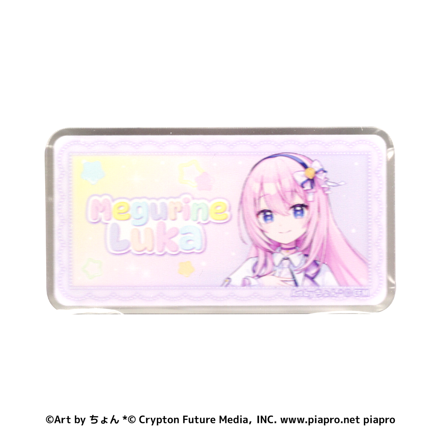 平成アイドルネームバッジ　巡音ルカ
