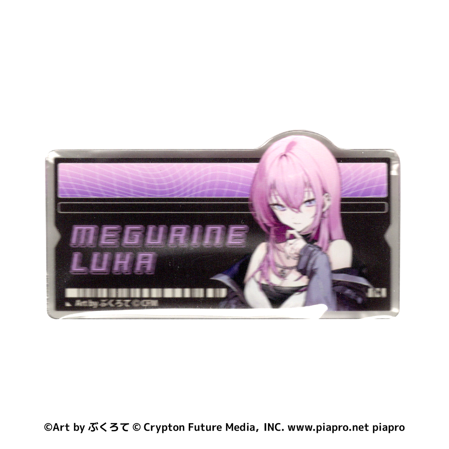 令和アイドルネームバッジ　巡音ルカ