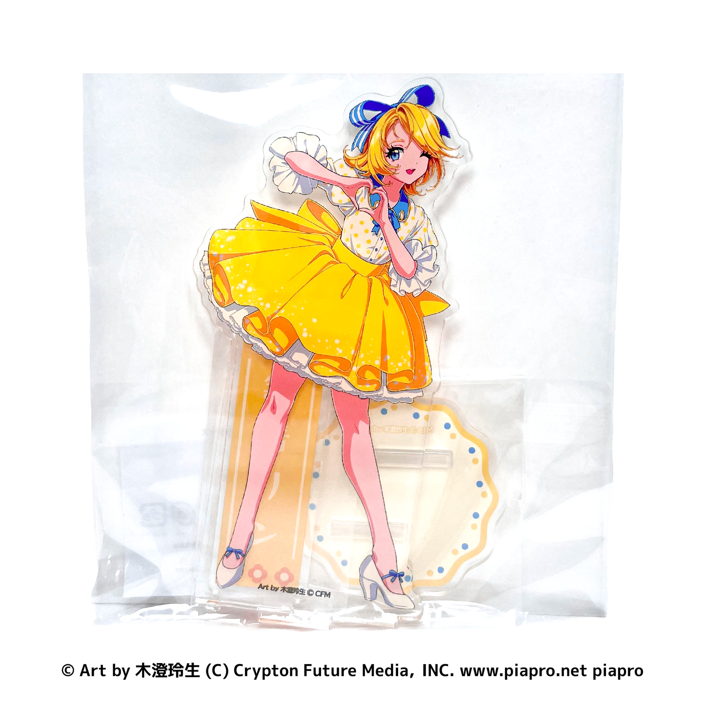 昭和アイドルアクリルスタンド　鏡音リン