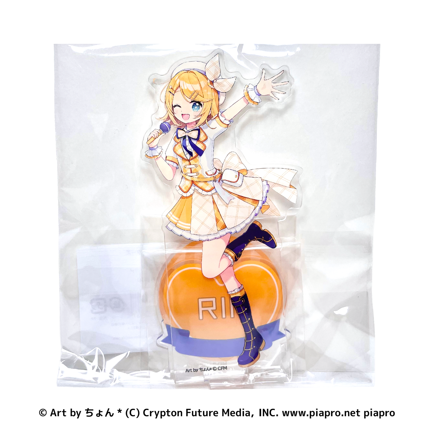 平成アイドルアクリルスタンド　鏡音リン