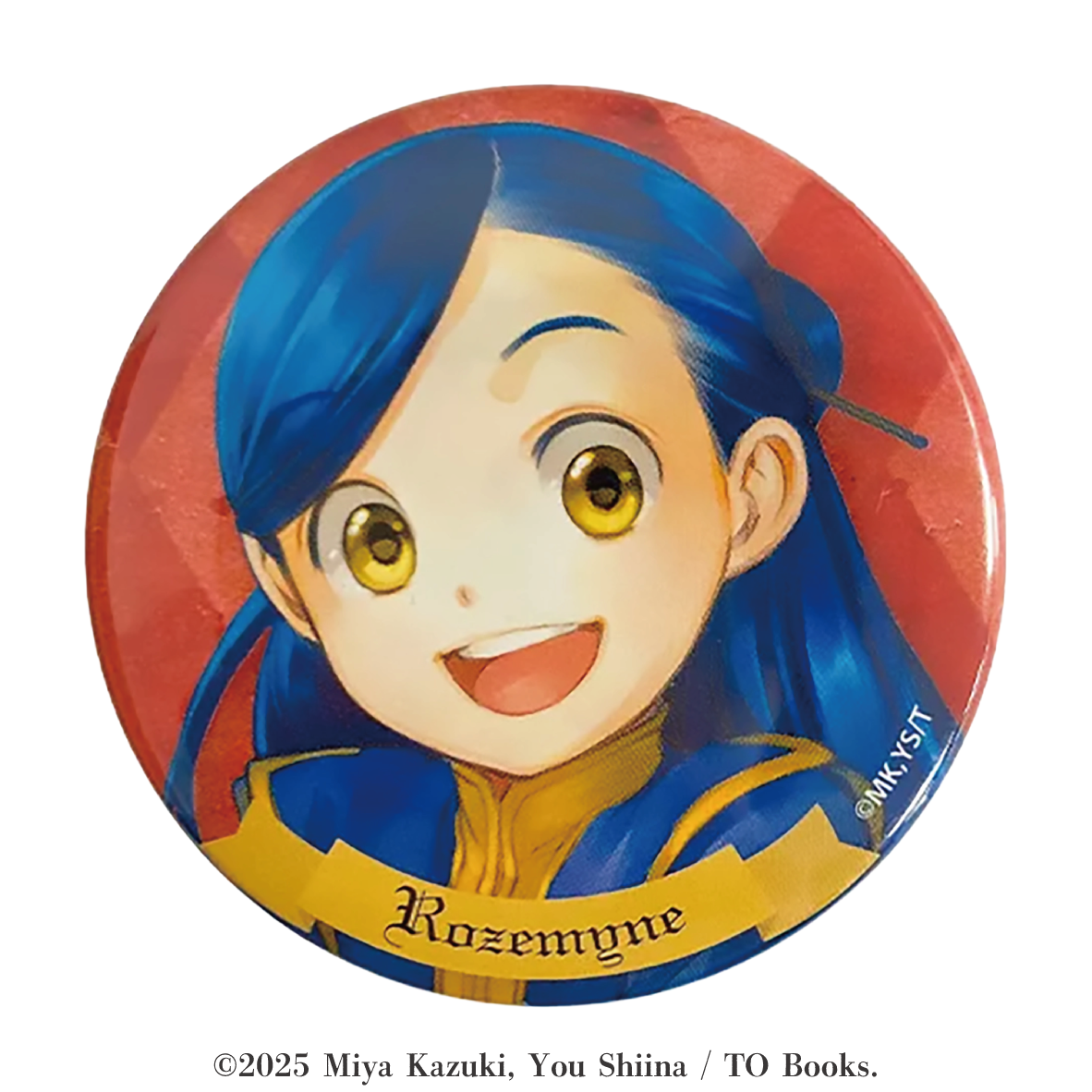 本好きの下剋上　原作イラスト缶バッジ（マイン）