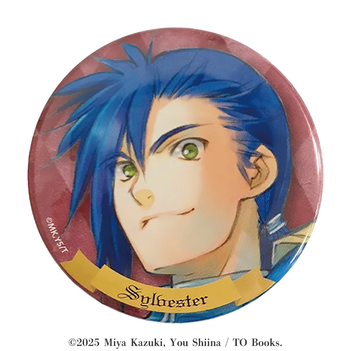 本好きの下剋上　原作イラスト缶バッジ（ジルヴェスター）