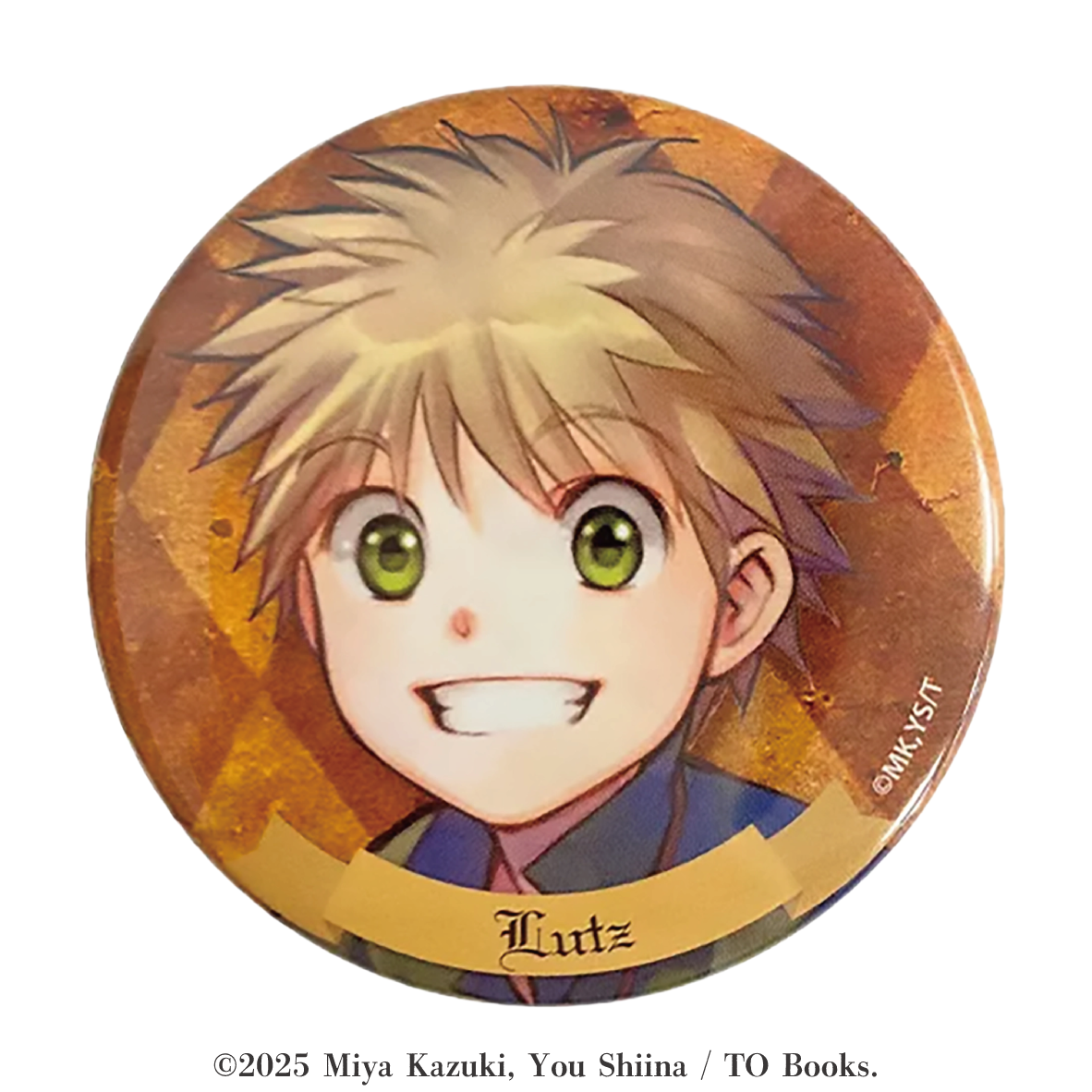 本好きの下剋上　原作イラスト缶バッジ（ルッツ）