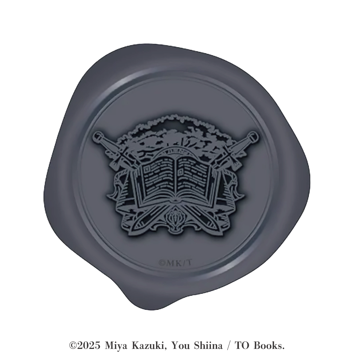 本好きの下剋上　シーリングスタンプ風ミニステッカー (ユルゲンシュミット紋章)