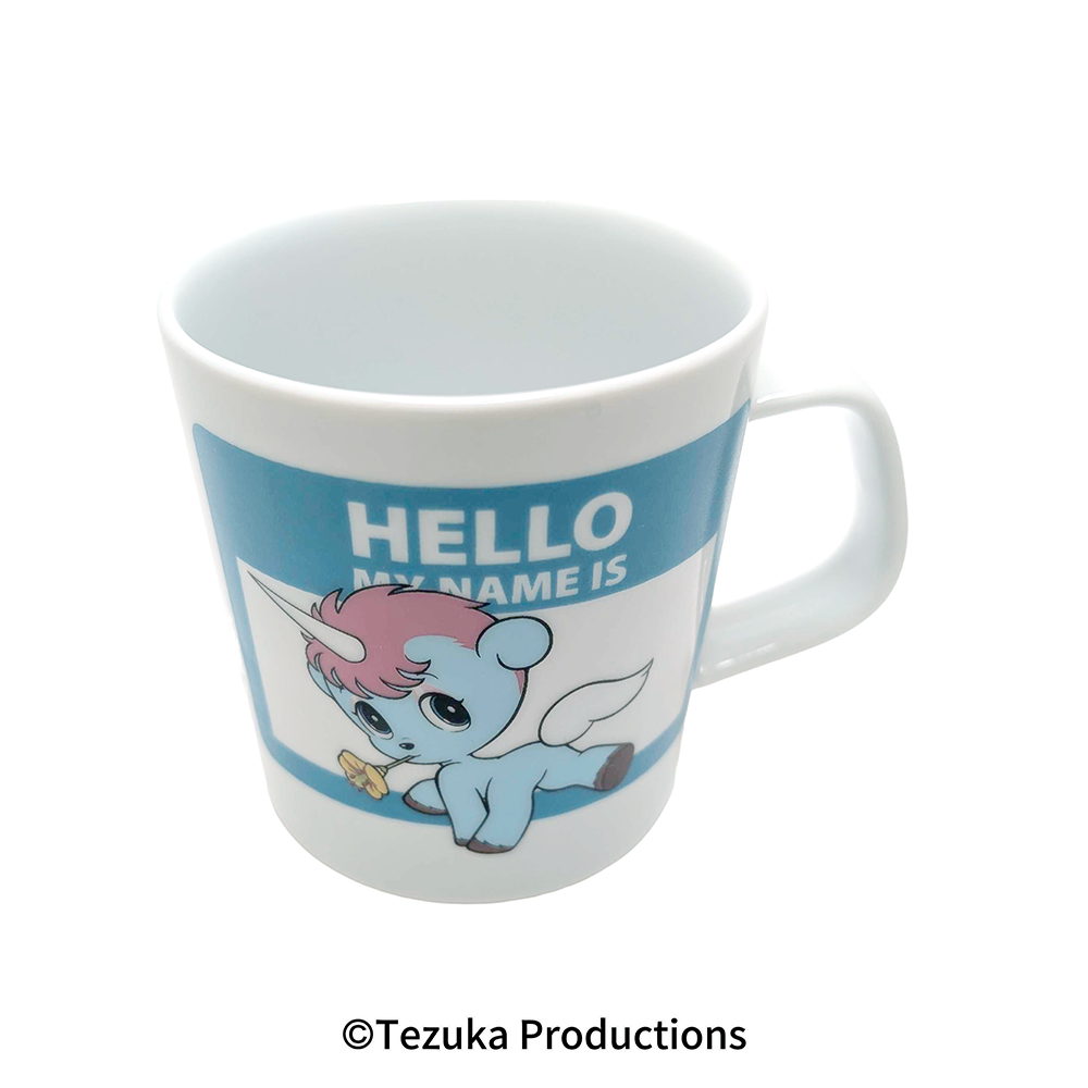 波佐見焼マグカップ　HELLO MY NAME IS (ユニコ)IV