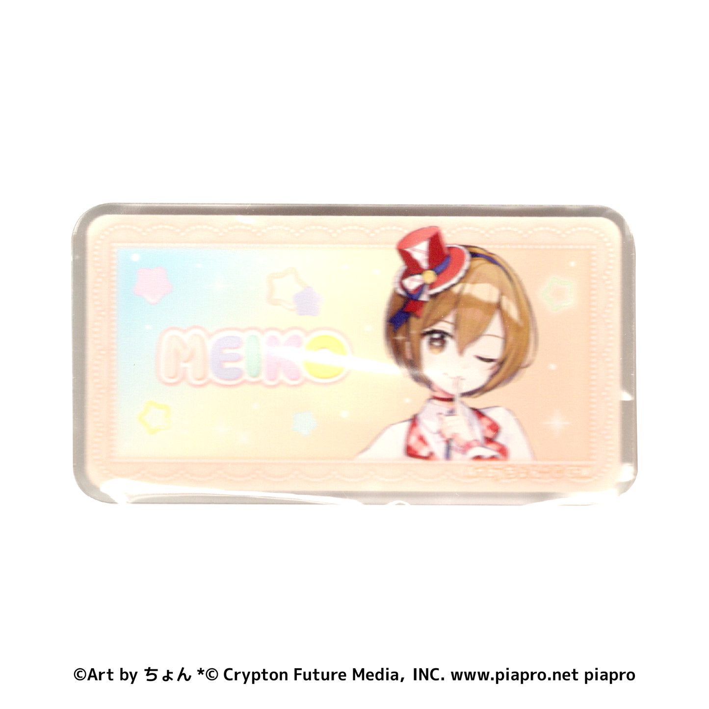 平成アイドルネームバッジ　MEIKO