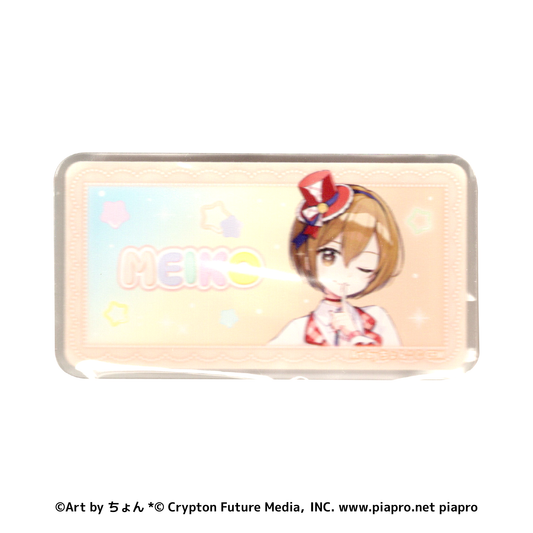 平成アイドルネームバッジ　MEIKO