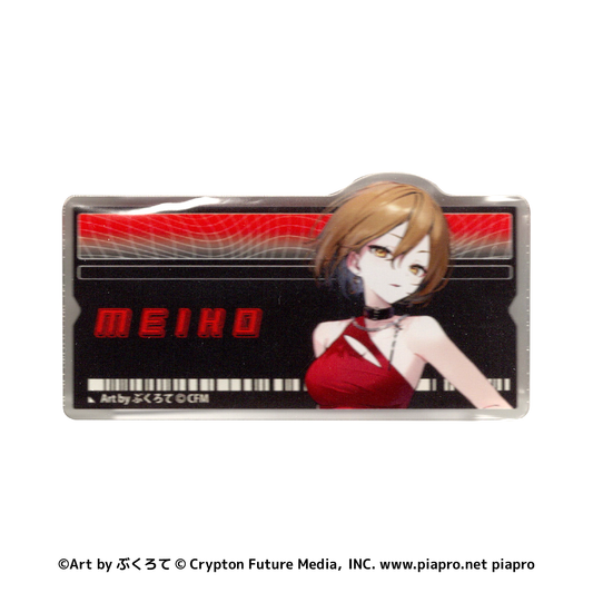 令和アイドルネームバッジ　MEIKO