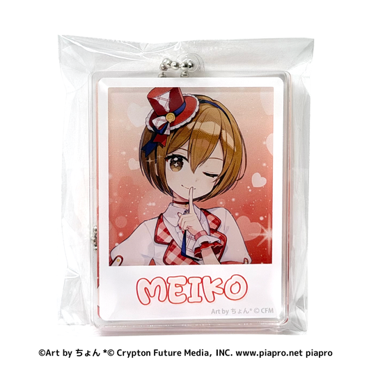 平成アイドル二層アクリルキーホルダー　MEIKO