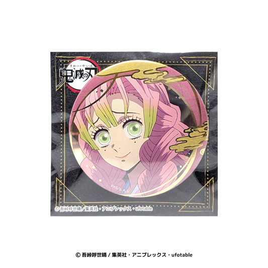 箔押し缶バッジ Vol.2 甘露寺蜜璃