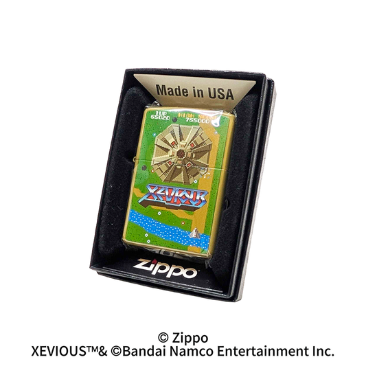 ZP ゼビウス　ナムコレジェンダリーZIPPO