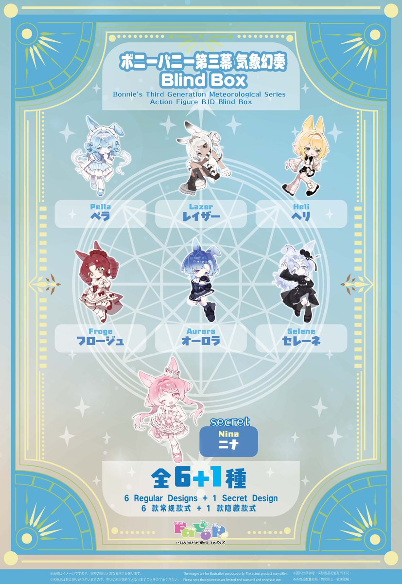 ボニーバニー  第三幕 気象幻奏Blind Box